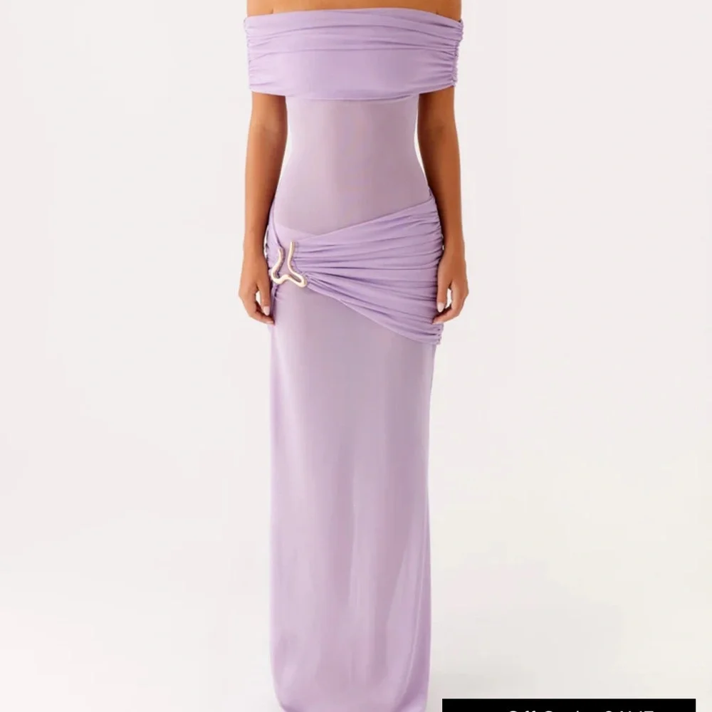 NWT Peppermayo Maxi Dress Lilac - Picture 2 of 4